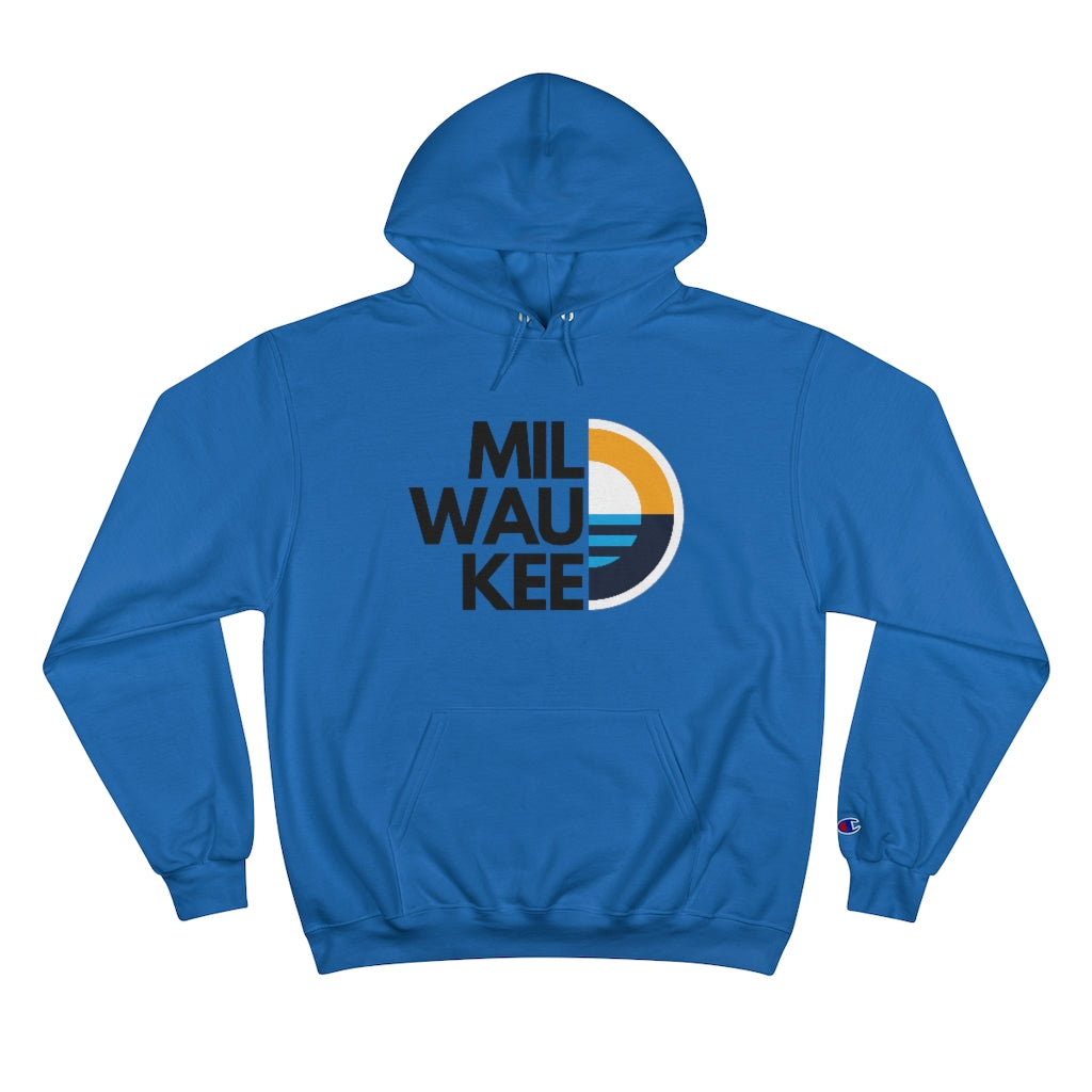 Milwaukee Half Sunrise - Champion Hoodie