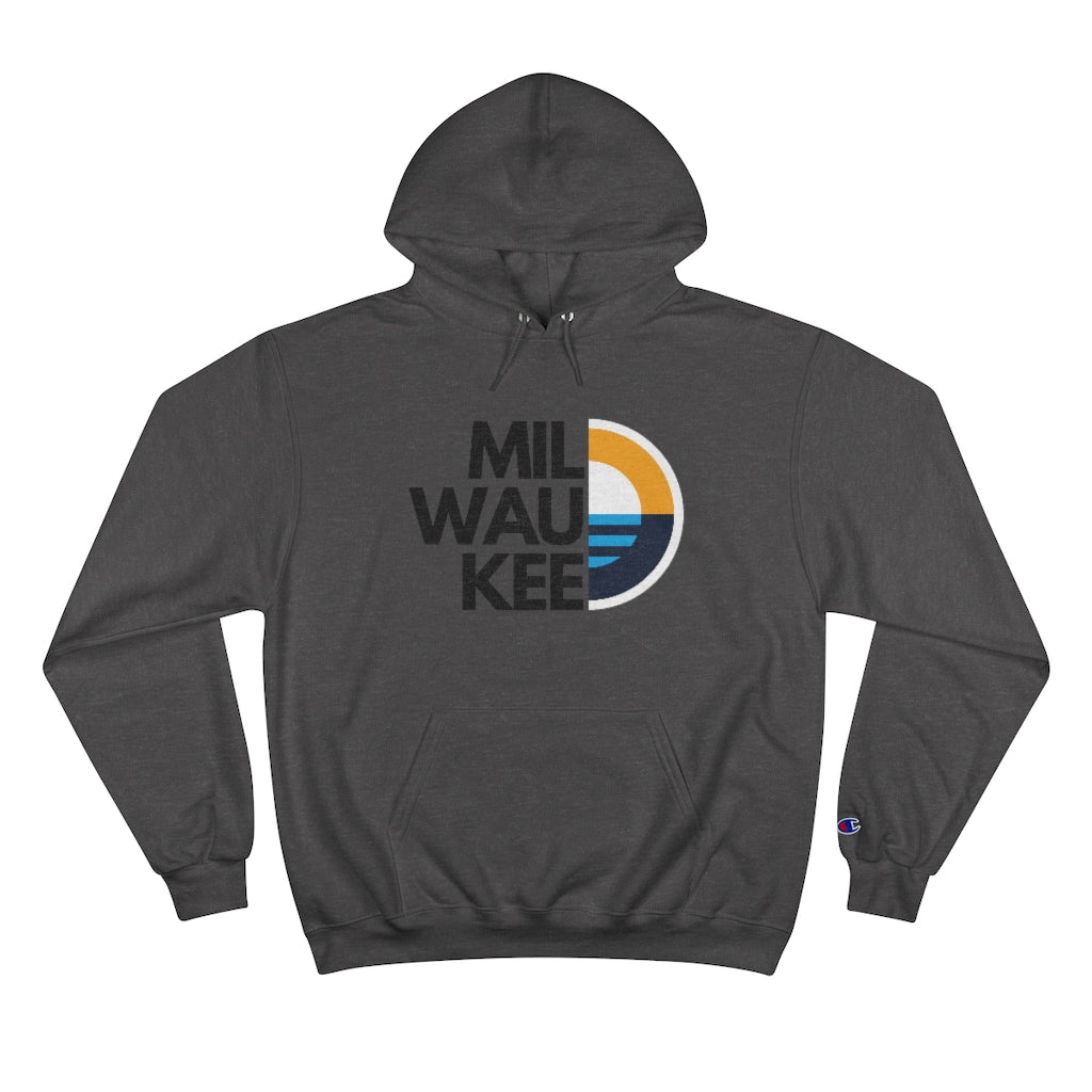 Milwaukee Half Sunrise - Champion Hoodie