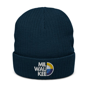 Discover Milwaukee Recycled Ribbed knit beanie