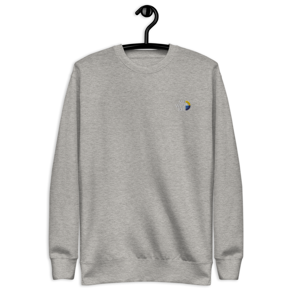 Discover Milwaukee Embroidered Crew Neck