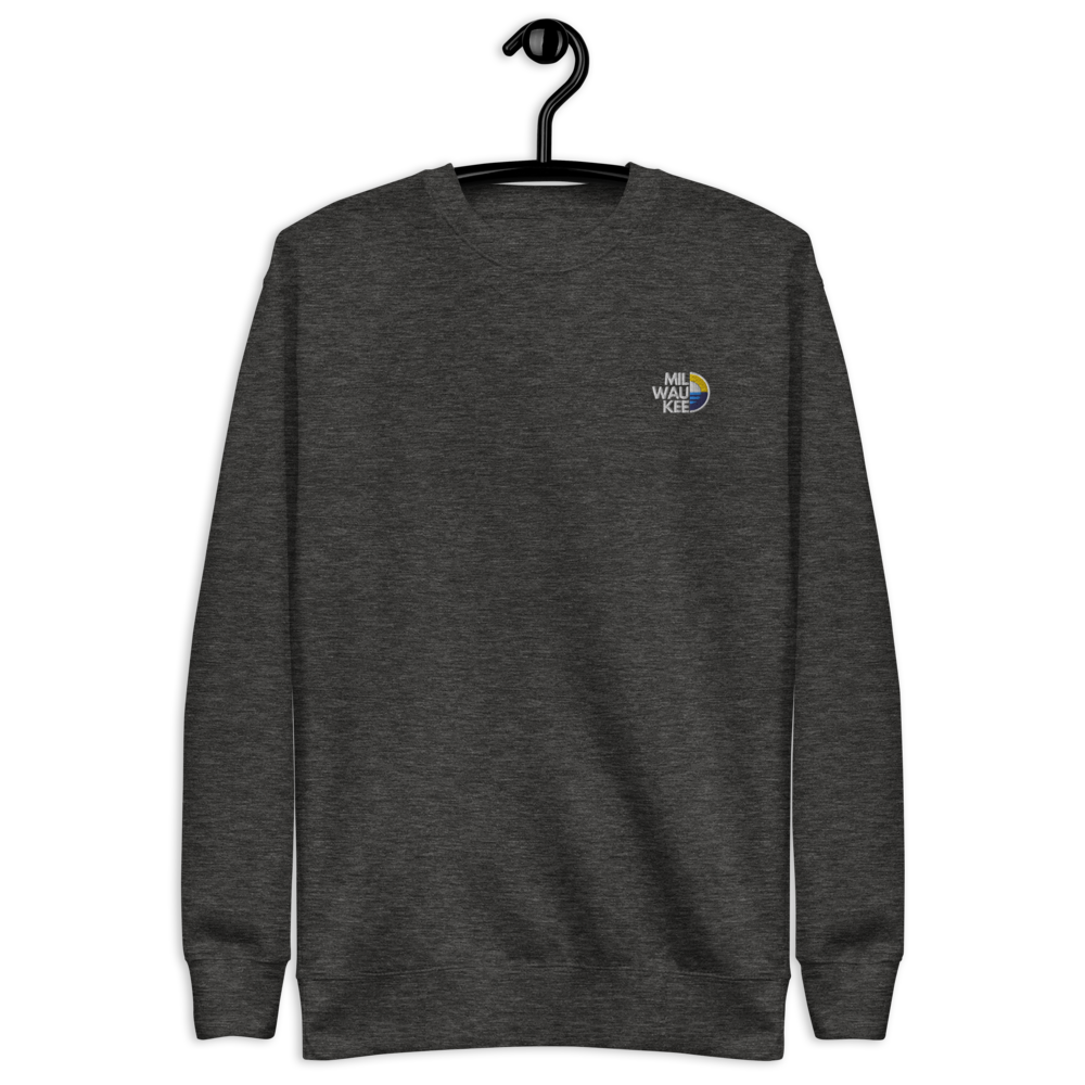 Discover Milwaukee Embroidered Crew Neck